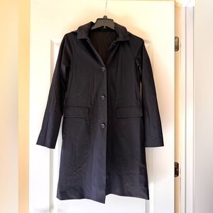 Theory Trench Coat Detachable Hood